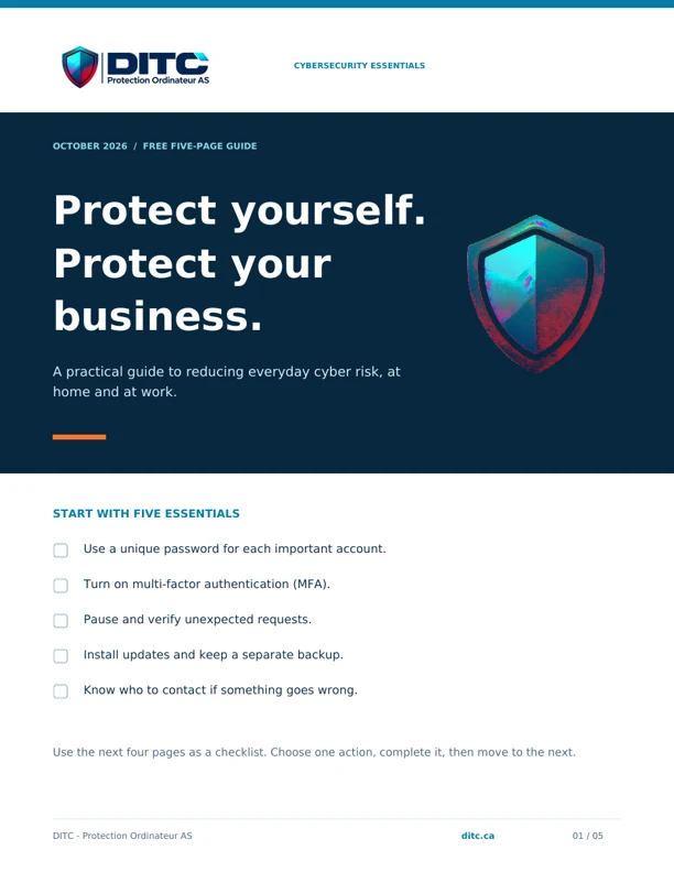 Free cybersecurity guide
